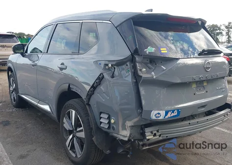 2023 Nissan Rogue Platinum Intelligent Awd из США, поврежденный, VIN JN8BT3DD6PW320286